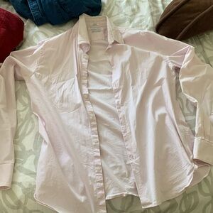 Men’s pink button down